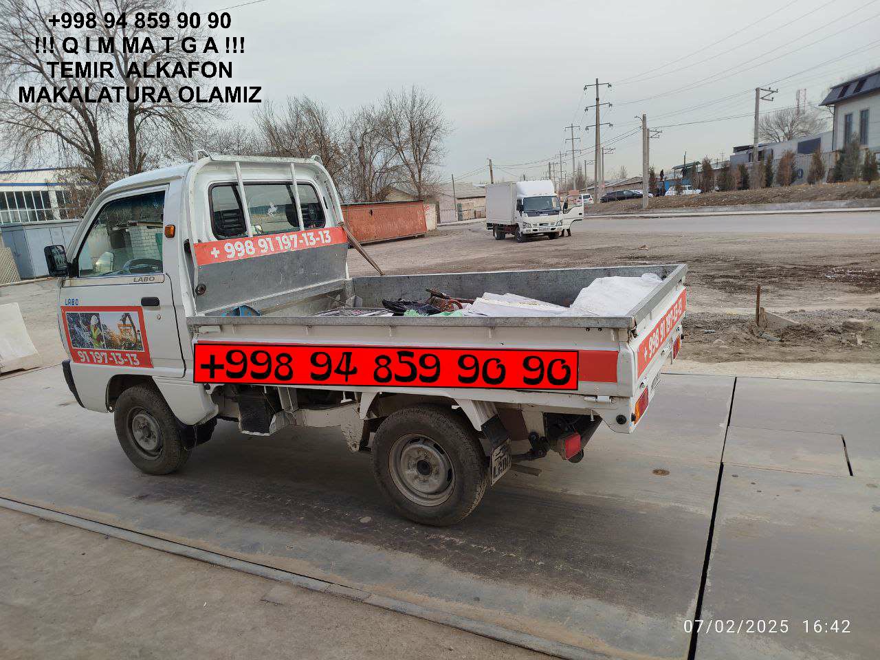 Metallolom qabul qilish Mirobod