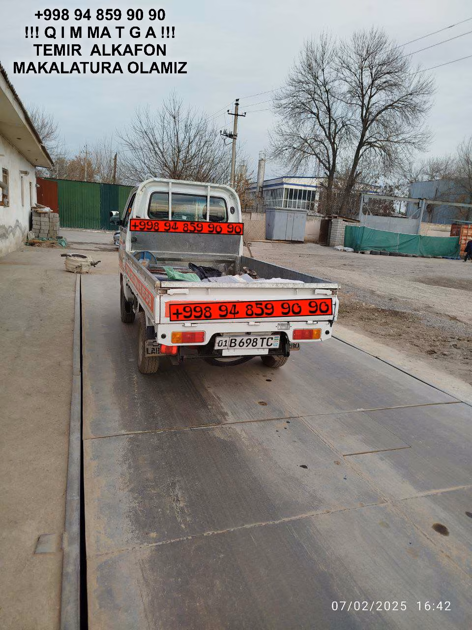 ТАШКЕНТ МЕТАЛЛОЛОМ TOSHKENT METALLOLOM qabul qilish Mirobod
