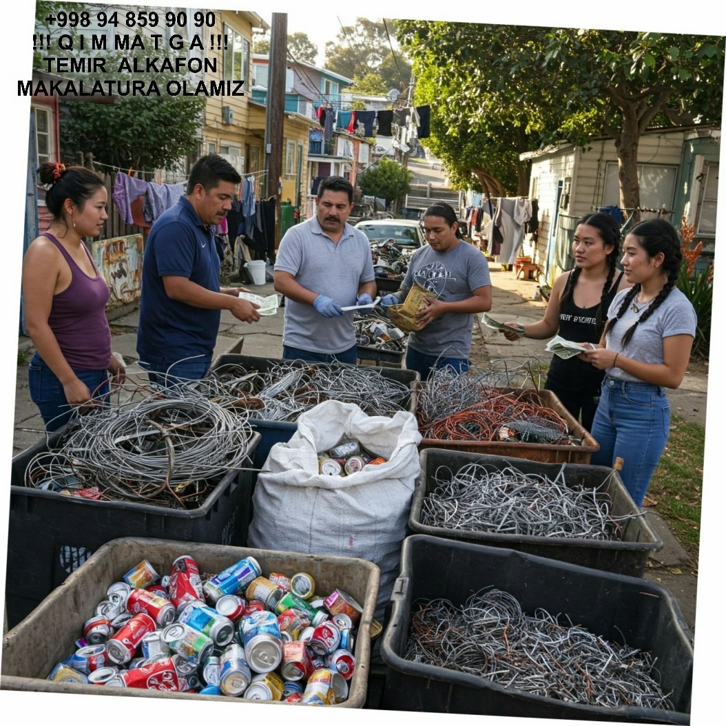 Metallolom qabul qilish Parkent