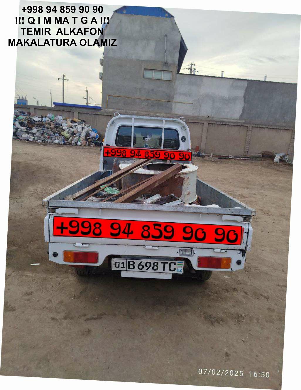 Metallolom qabul qilish Yashnobod