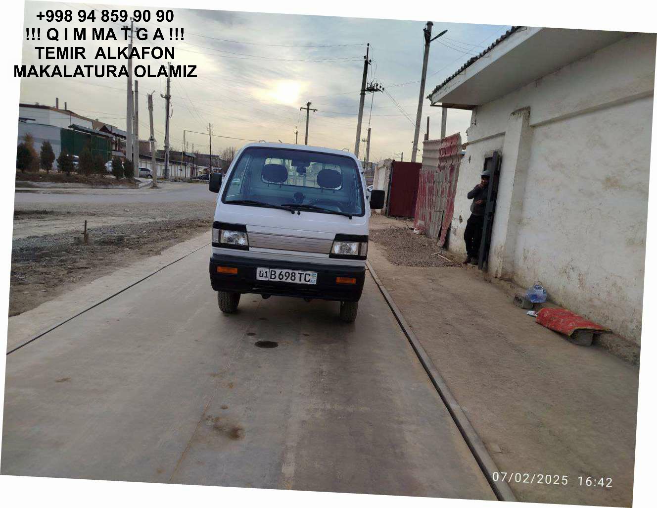 Metallolom qabul qilish Olmaliq