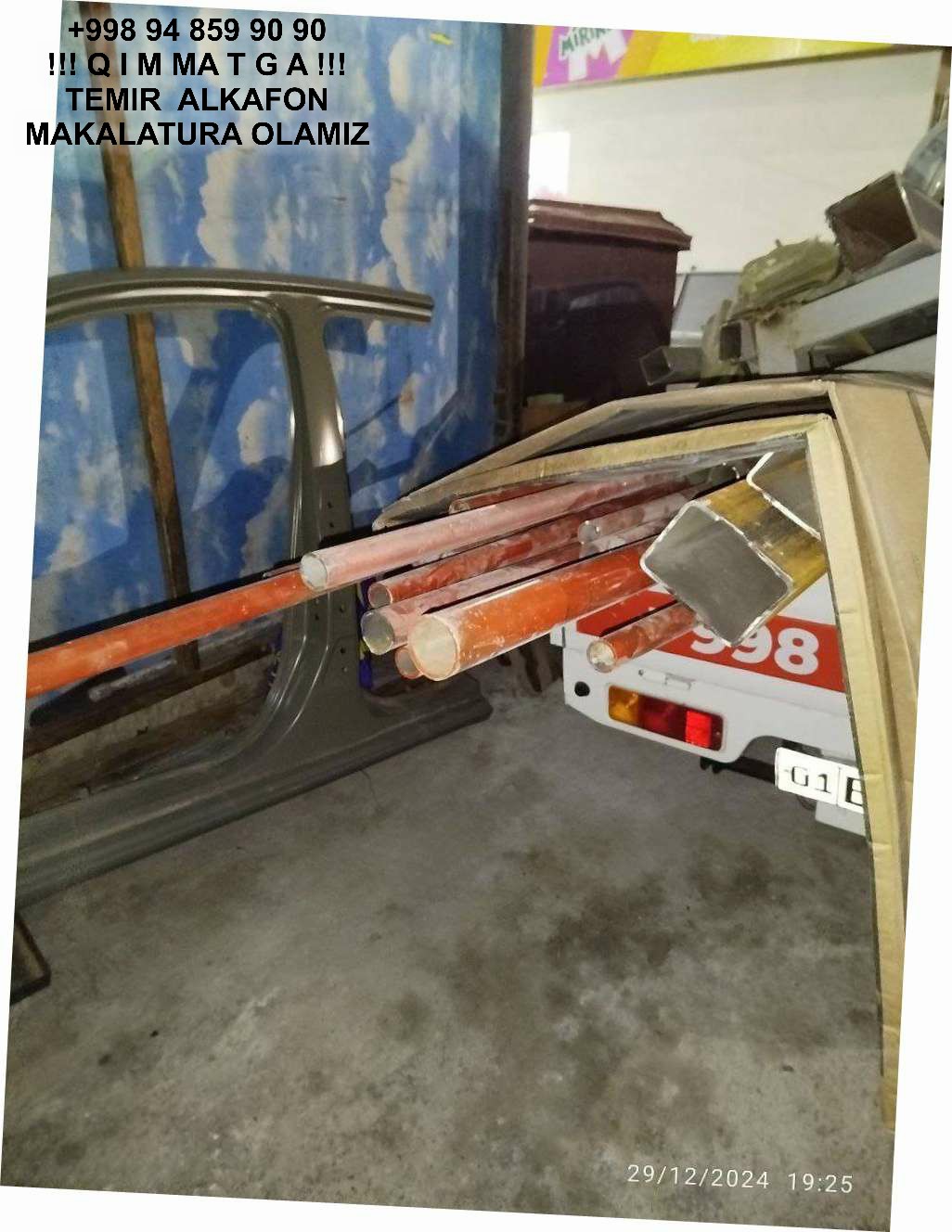 Metallolom qabul qilish Yangiyol