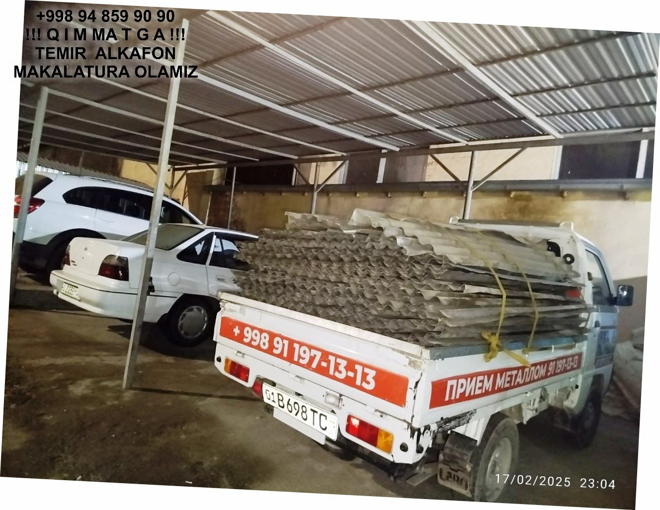 Metallolom qabul qilish Uchtepa